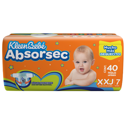 KleenBebé® Suavelastic® El pañal que mantiene seco a tu bebé por mucho más tiempo