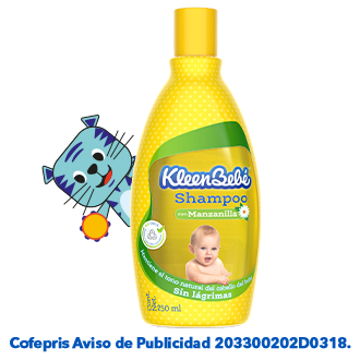 Shampoo KleenBebé® Suavelastic® 250ml