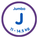 KleenBebé® Comodisec® J Jumbo Etapa 5