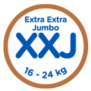 KleenBebé® Suavelastic® Etapa 7 extra extra jumbo