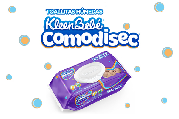 Las Toallitas Húmedas Comodisec®, ayudan a limpiar suavemente la piel de tu bebé gracias a que están hechas con vitamina E y manzanilla, además tienen glicerina que ayuda a mantener hidratada la piel de tu bebé.