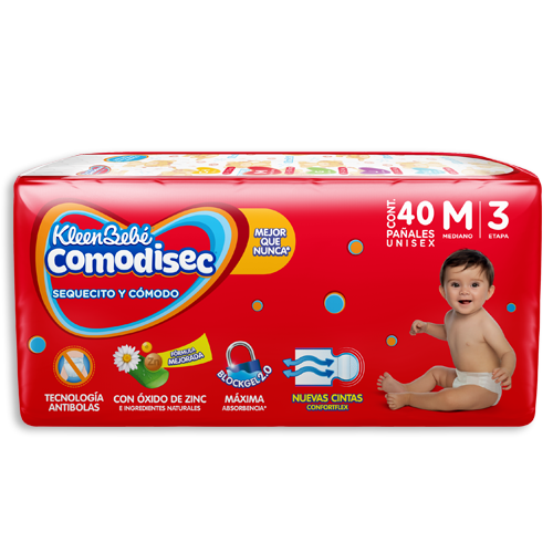 KleenBebé® Comodisec® M Mediano Etapa 3