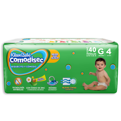 KleenBebé® Comodisec® G Grande Etapa 4