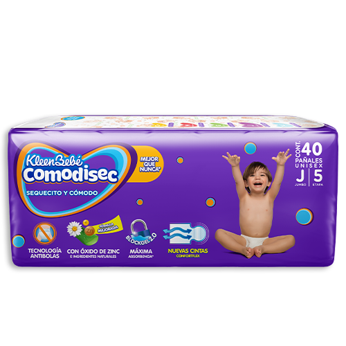 KleenBebé® Comodisec® J Jumbo Etapa 5